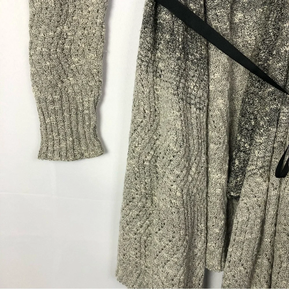 Simply‎ Vera Vera Wang Gray Ombre Knit Cardigan Sweater M